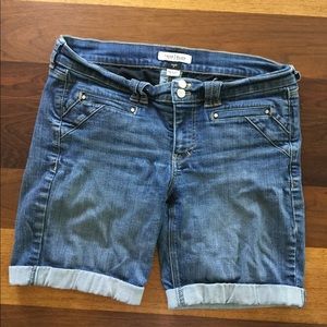 White House Black Market Jean Shorts 9-9